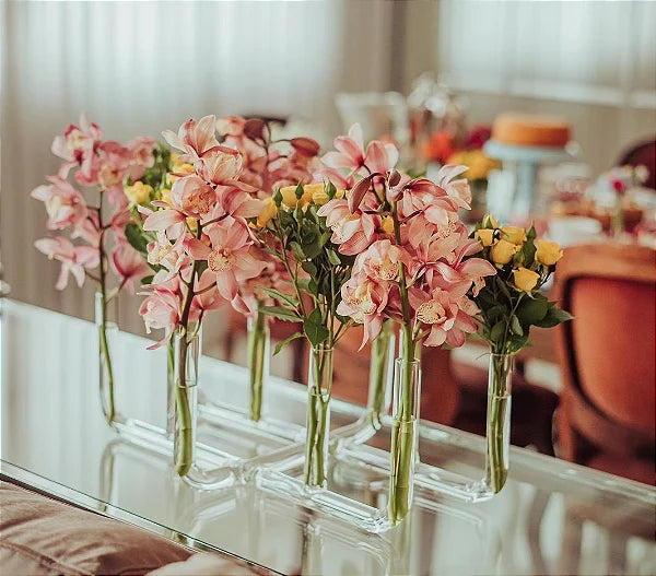 Vaso Dez Pontas - 33x18x18cm