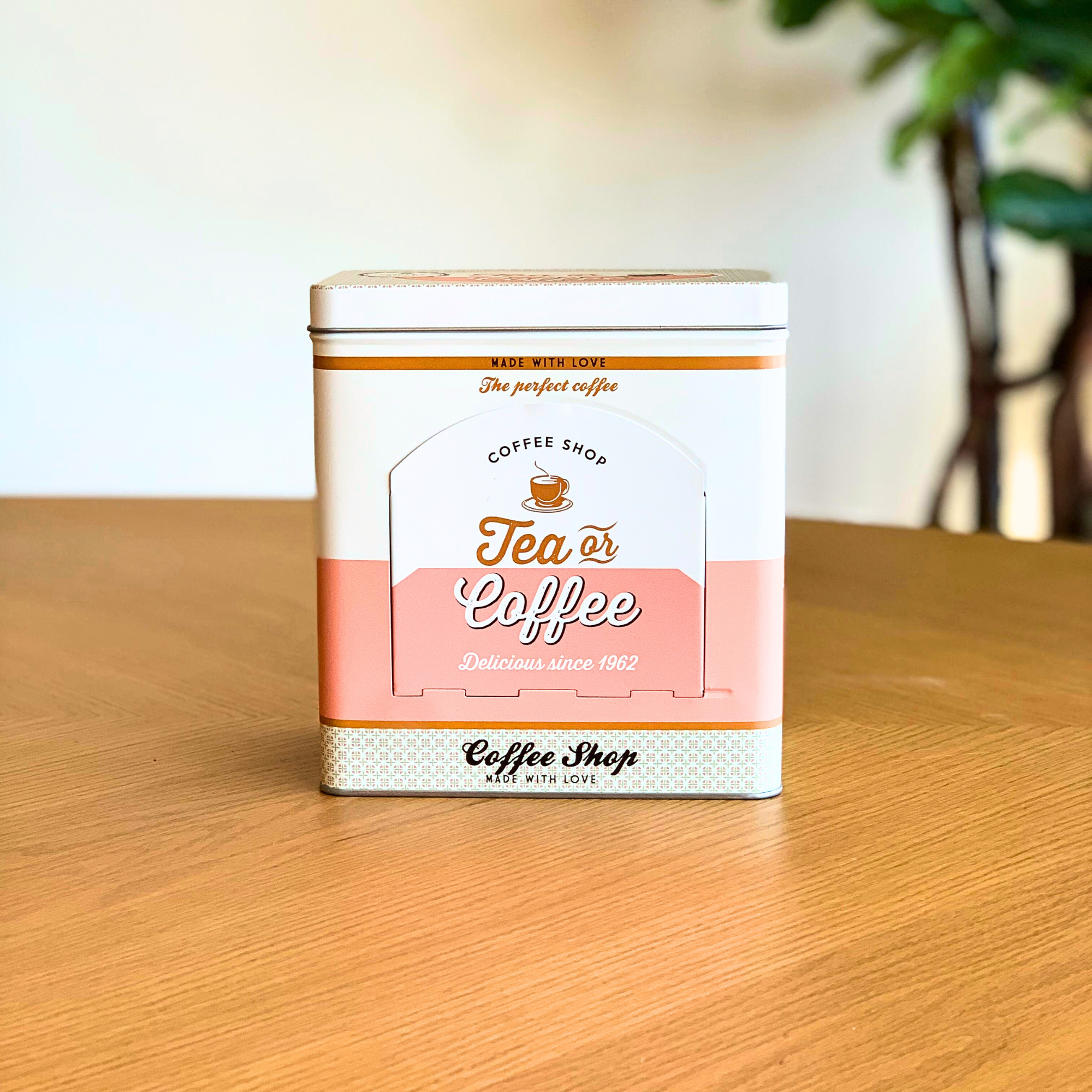 Lata Porta Cápsulas Rosé – 17,5x16cm