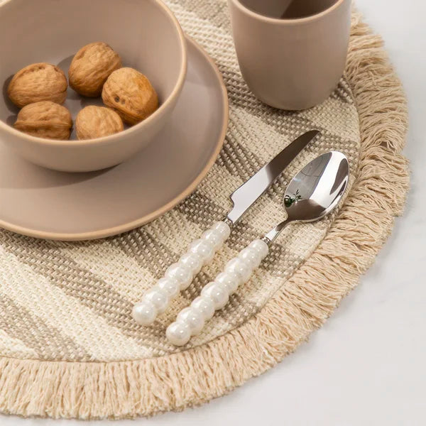 Conjunto de Talheres Garbo Dots Silver – 36 peças