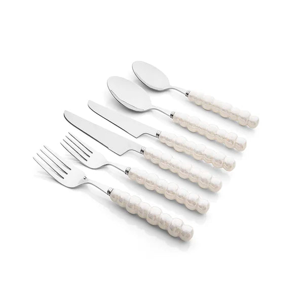 Conjunto de Talheres Garbo Dots Silver – 36 peças