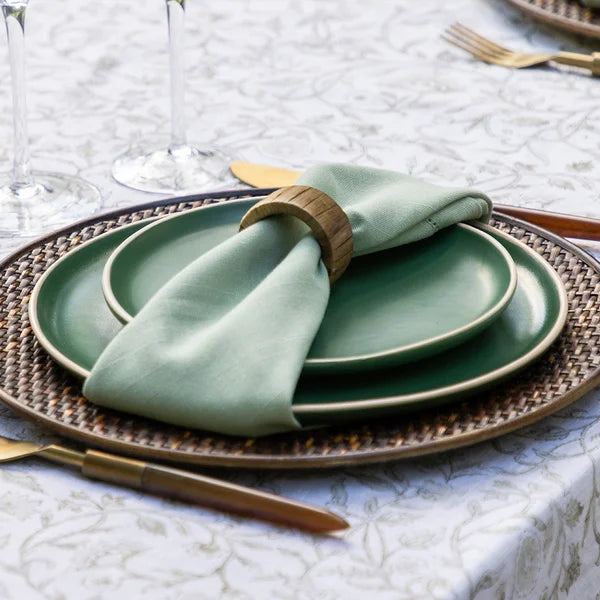 Toalha de Mesa Coloratta Paisley (8 Lugares Retangular) - 155 x 270 cm