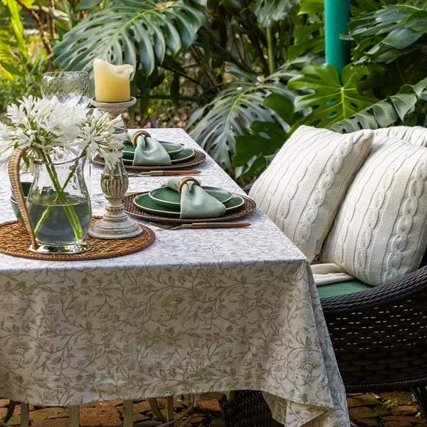 Toalha de Mesa Coloratta Paisley (8 Lugares Retangular) - 155 x 270 cm