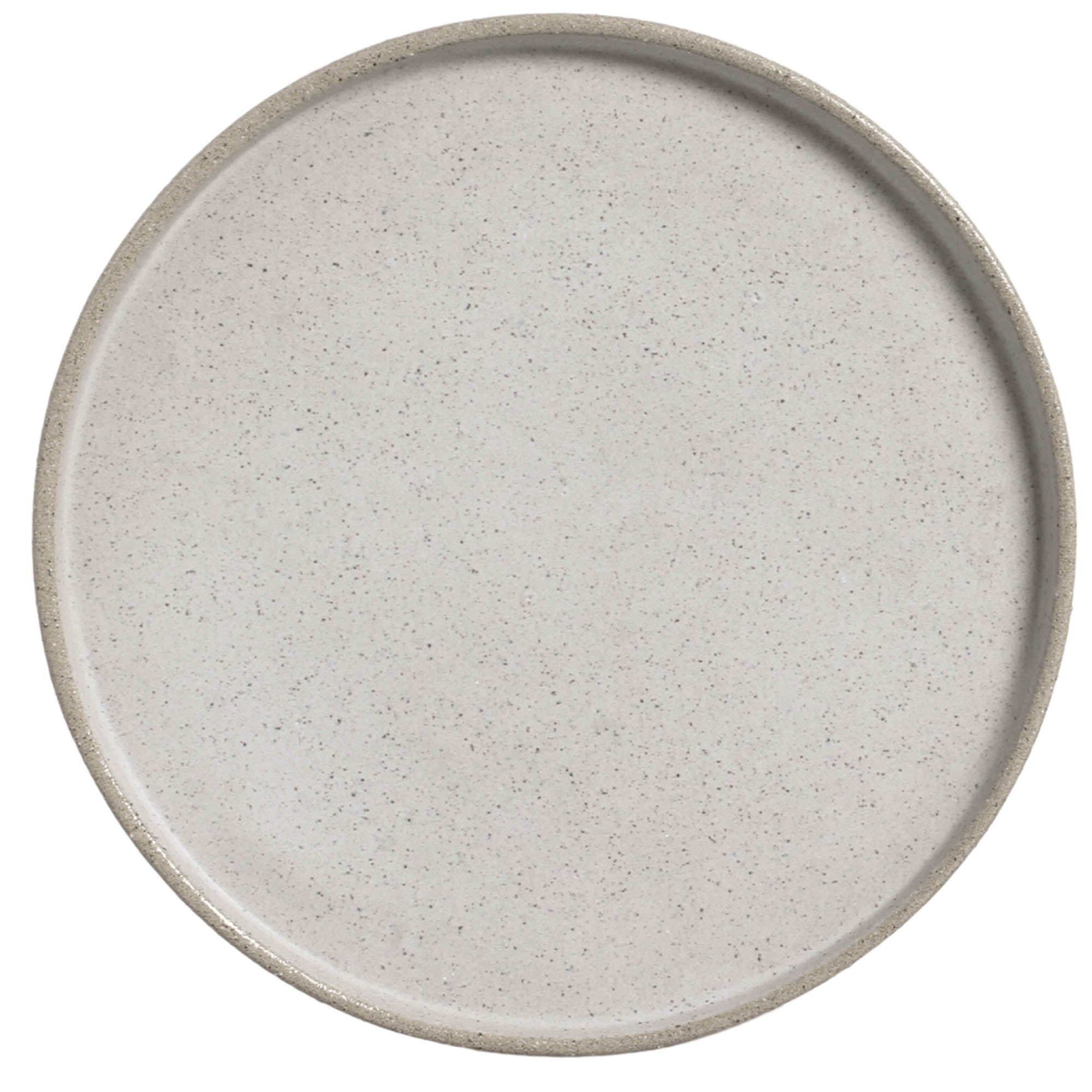 Prato Raso Cerâmica Minimalista -  25,5 cm