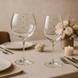 Conjunto com 4 Taças de Gin Dots – 650 ml