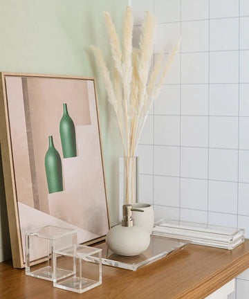 Mini Capim do Pampas Desidratado