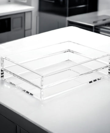 Bandeja em Acrílico Bar Frisada - 60x40cm