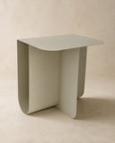 Mesa Lateral Verso Aço Off White - 42x38cm