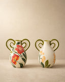 Vaso com Alça Cerâmica Botanic - 28cm