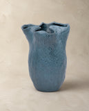 Vaso Cerâmica Azul - 32cm
