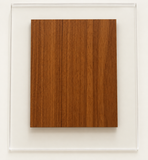 Quadro suspenso de acrílico cristal com placa de madeira, Sancler Design