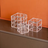Cubo Bisotê Acrílico G - 12cm