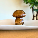 Luminária LED Cogumelo Âmbar – 14cm