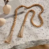 Colar Decorativo em Madeira - 1,5 x 152 x 1,5 cm