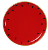 Prato Redondo Liso Melancia Tropicalia –– 23 cm