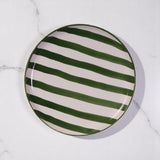 Prato Raso liso Listras Verdes – 2x26cm