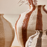 Vaso Decorativo Listrado G – 37,5 x 33 x 30 cm