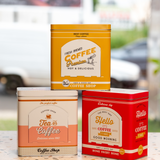 Lata Porta Cápsulas Amarelo – 17,5x16cm