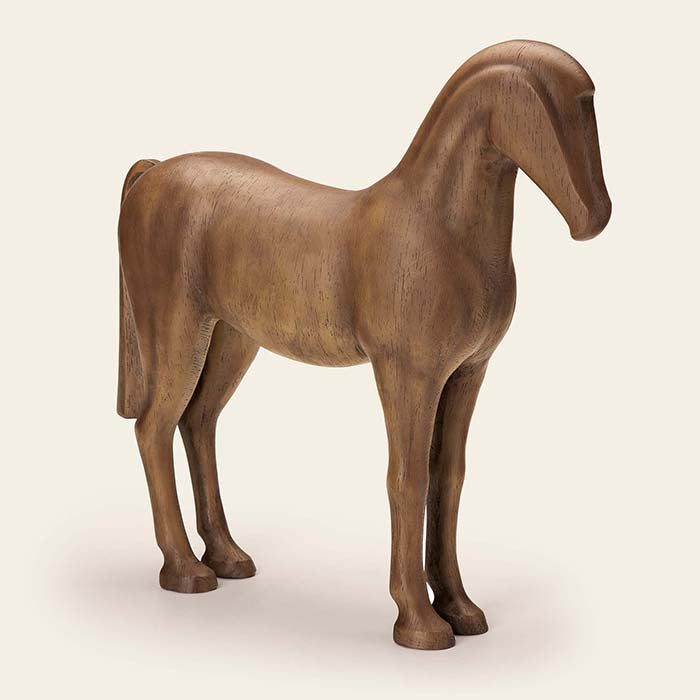Escultura Cavalo em Polirresina - 35cm