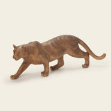 Escultura Panther Marrom - 20cm