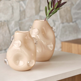 Vaso Decorativo Balls Nude - 25,5 x 21,5 x 22 cm