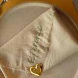 Conjunto de Guardanapos Afetivos Essência da Fé (4 Peças)