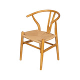 Cadeira Wishbone Rattan - 80x58cm