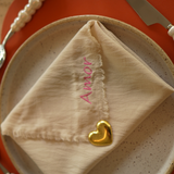 Conjunto de Guardanapos Afetivos Essência da Fé (4 Peças)