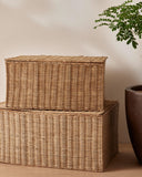 Baú em Rattan P – 26 x 50 x 37 cm