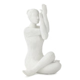 Escultura Yoga Santorini - 30 x 24 x 19 cm