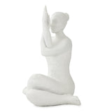 Escultura Yoga Santorini - 30 x 24 x 19 cm