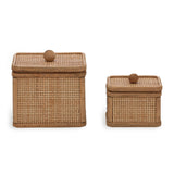 Caixa Rattan Java G - 15 x 15 cm