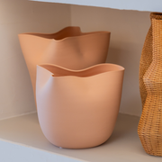 Vaso Linen Blush P - 19,5x18cm