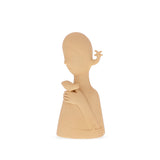 Escultura Mulher Amalfi Blush - 19 x 9 x 6 cm