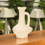 Vaso Minimalista Cream II - 31x22x21cm