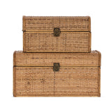 Baú Riviera Rattan - P - 15 x 28 x 18 cm