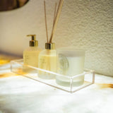 Bandeja Acrilico Lisa - 24x10cm