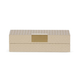 Caixa Decorativa Essence PU Slim - 7,5 × 26 × 13,5 cm