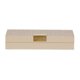 Caixa Decorativa Essence PU G - 7 × 36 × 18,5 cm