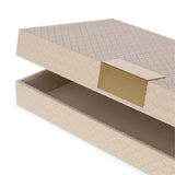 Caixa Decorativa Essence PU G - 7 × 36 × 18,5 cm