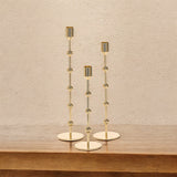 Castiçal Viena Gold M – 24,5 x 8 cm