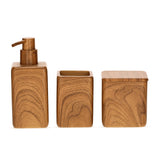 Kit Banheiro Poliresina - 3 peças