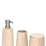 Kit Banheiro Madeira - 3 peças