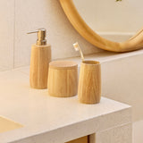 Kit Banheiro Madeira - 3 peças