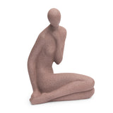 Escultura Pessoa em Polirresina - 32 x 22 x 14,5 cm