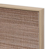 Quadro Decorativo Quadriculado Neutro II – 100 x 80 x 4 cm