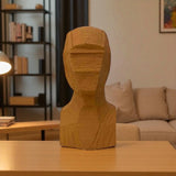 Escultura Busto c/ Efeito Pedra G – 12,5 x 23,2 cm