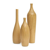 Vaso em Madeira P - 30 x 9,5cm