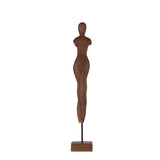 Escultura Humana Madeira P - 66 x 10,5 x 10,5 cm