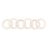 Escultura Decorativa Corrente Infinity - 13,5 × 63,5 × 13,5 cm