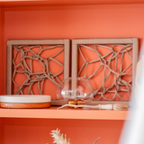 Quadro em Corda Náutica Verão I (Caio Ferreira)- 40x40cm